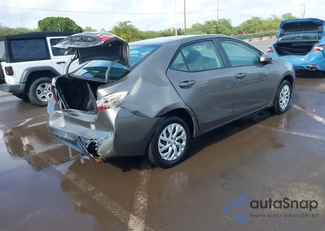 2018 Toyota Corolla Le from USA, damaged, VIN 5YFBURHE1JP763069